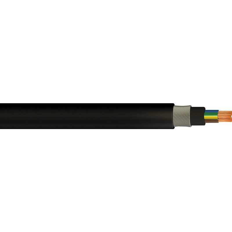 Pitacs SWA Single Phase Armoured Cable 1.5mm2 3 Core Coil (25m) in Black Steel Price Comparisons | Compare The Build