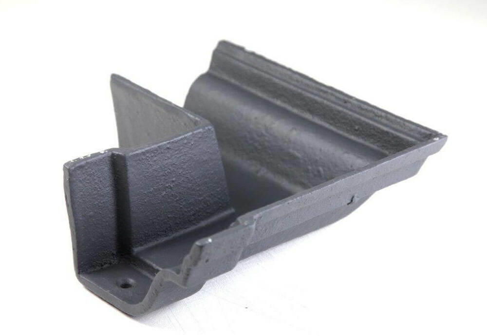 Cast Iron Notts Ogee Gutter External Angle - 90 Degree x 115mm Primed Price Comparisons | Compare The Build