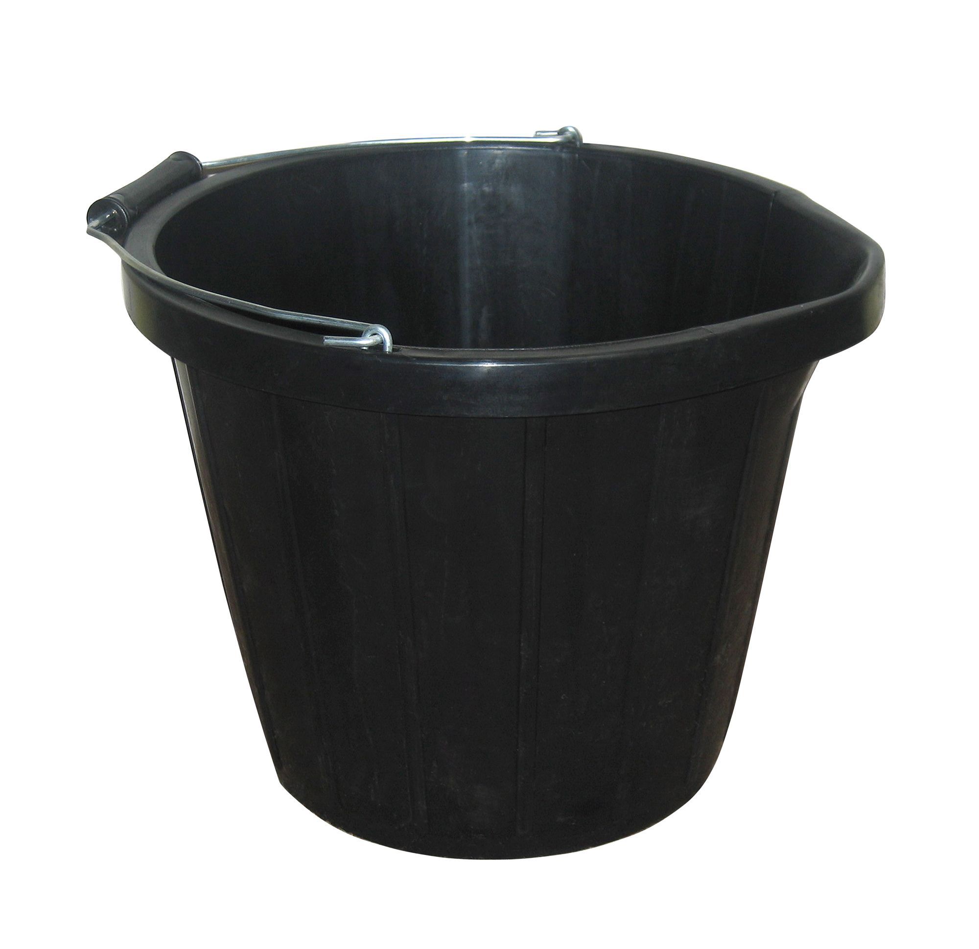 Active Black Plastic 13.5L Bucket | Compare The Build