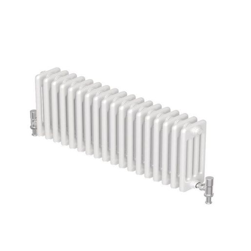 Purmo Forza Horizontal 4 Column Designer Radiator 750 X 552mm | Compare The Build