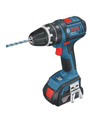 Bosch Dynamic 18V 3Ah Li-Ion Cordless Combi Drill 2 Batteries Gsb18V-Li | Compare The Build