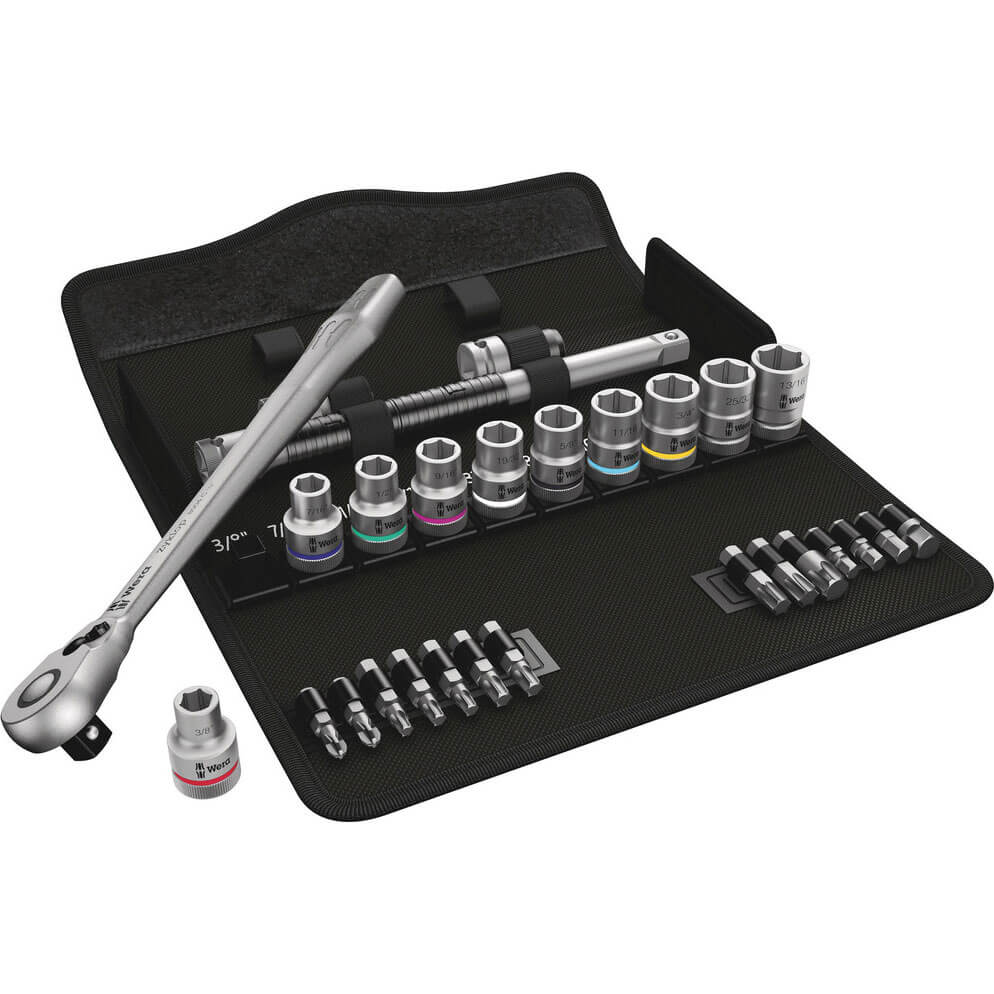 Wera 8100 SC11 Zyklop 28 Piece 1/2" Drive Socket Set Price Comparisons | Compare The Build