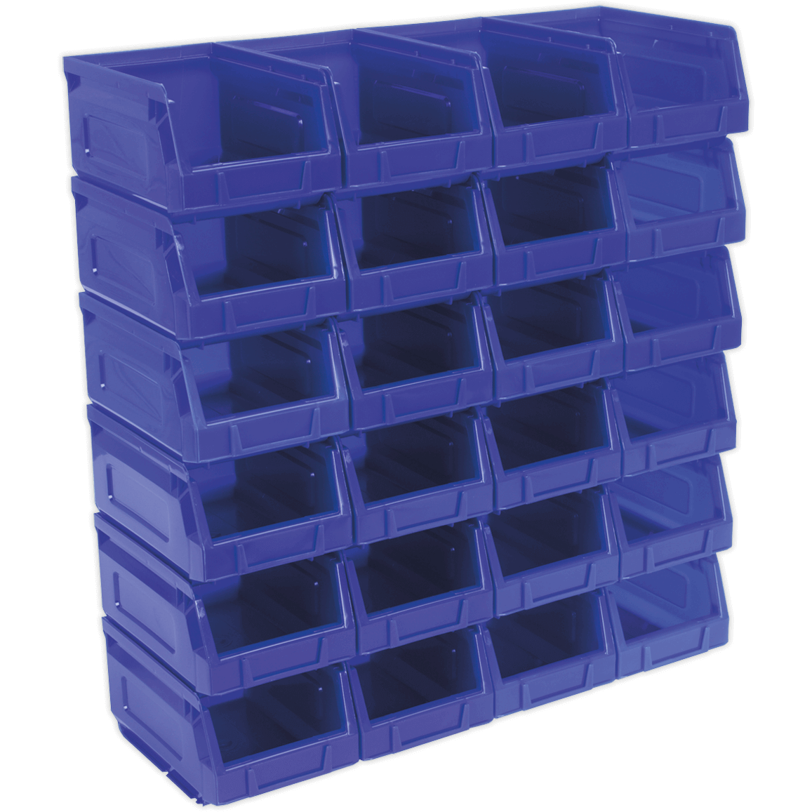 Sealey Plastic Storage Bin 105 x 165 x 83mm Blue Pack of 24 Price Comparisons | Compare The Build