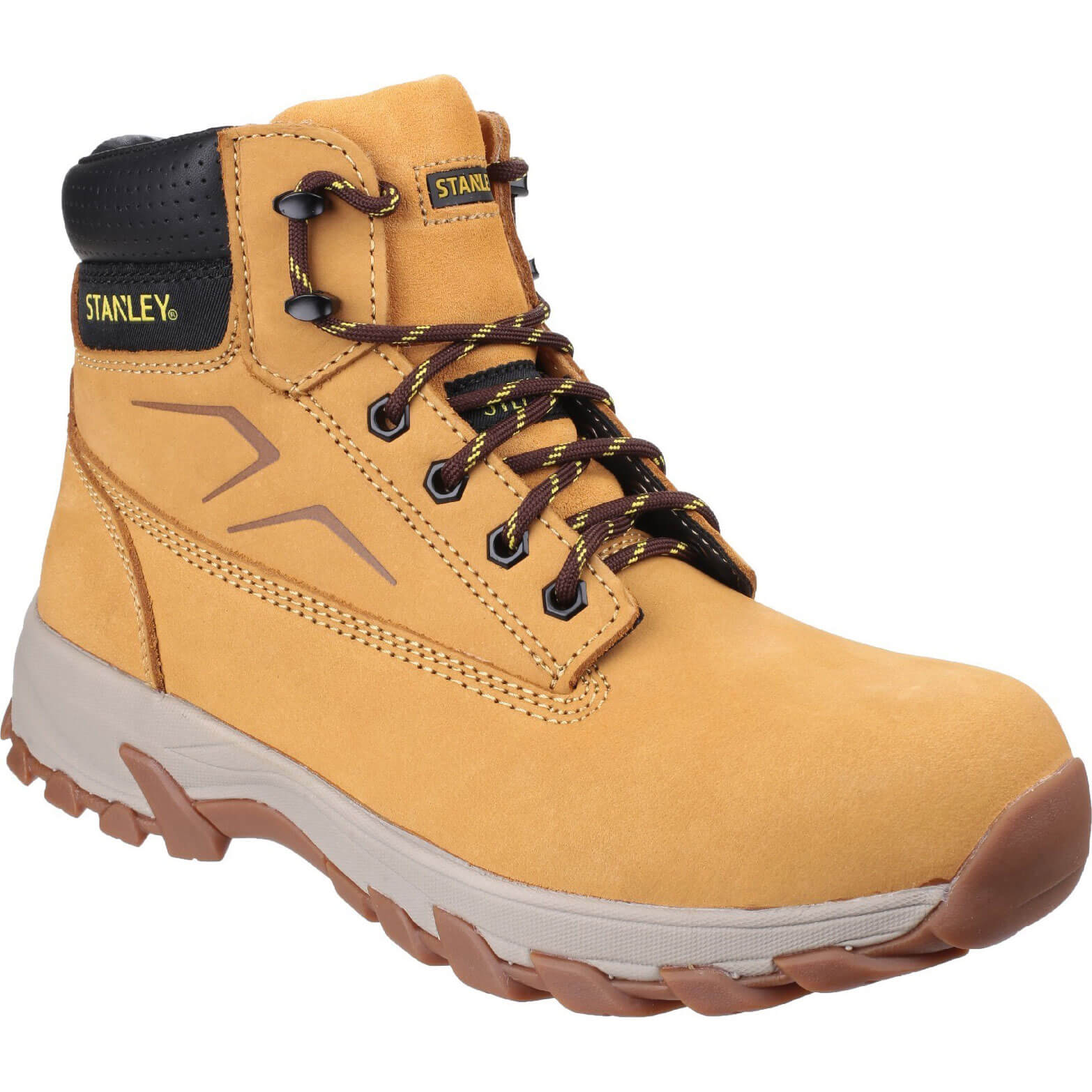 Stanley Mens Tradesman Safety Boots Honey Size 8 Price Comparisons | Compare The Build