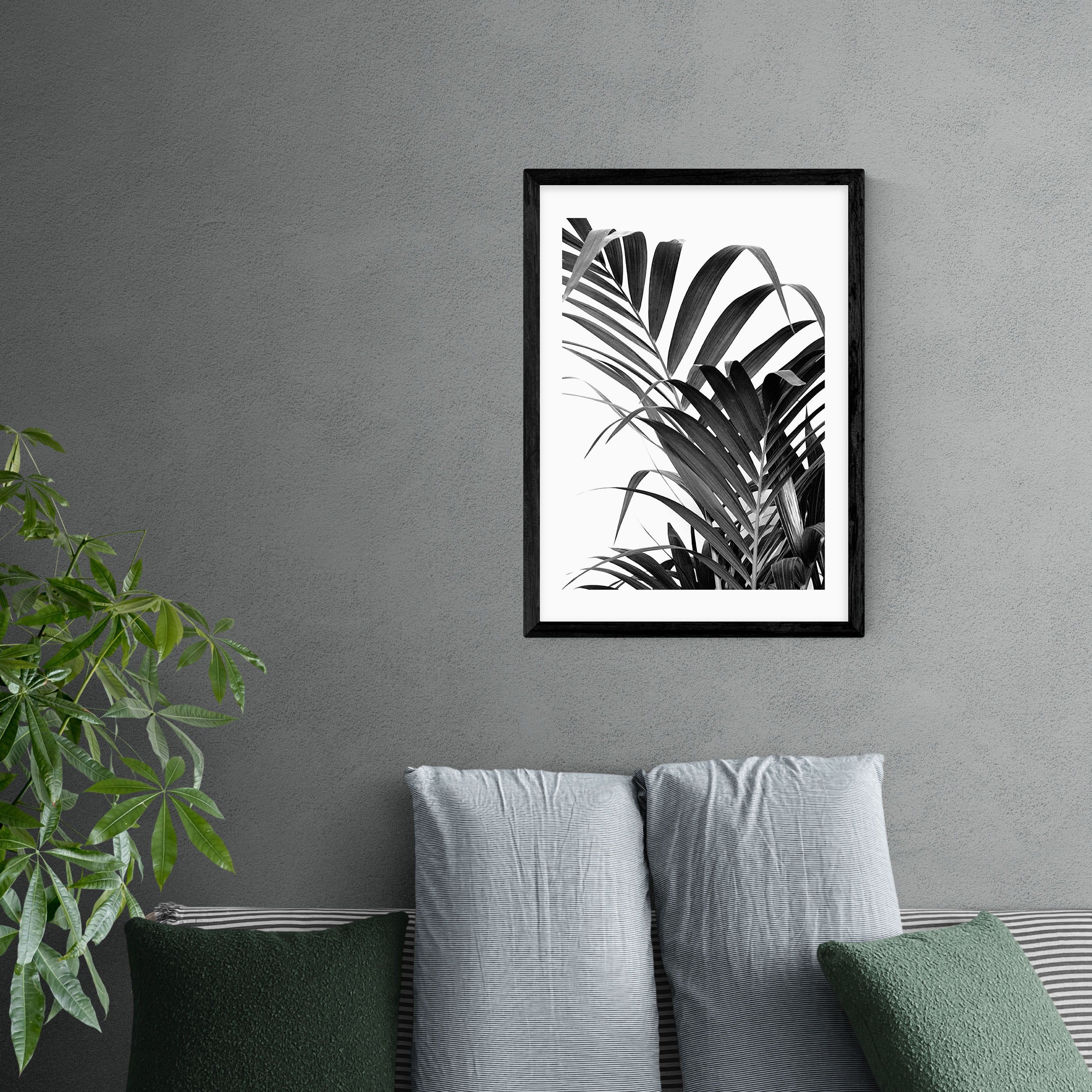 East End Prints Palm Leaf 02 Print Black and white Price Comparisons | Compare The Build