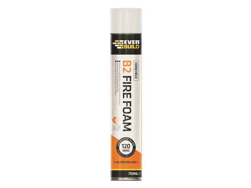 Everbuild EVBB2FIREHAN Fire Foam B2 Hand Grade Aerosol 750ml Price Comparisons | Compare The Build