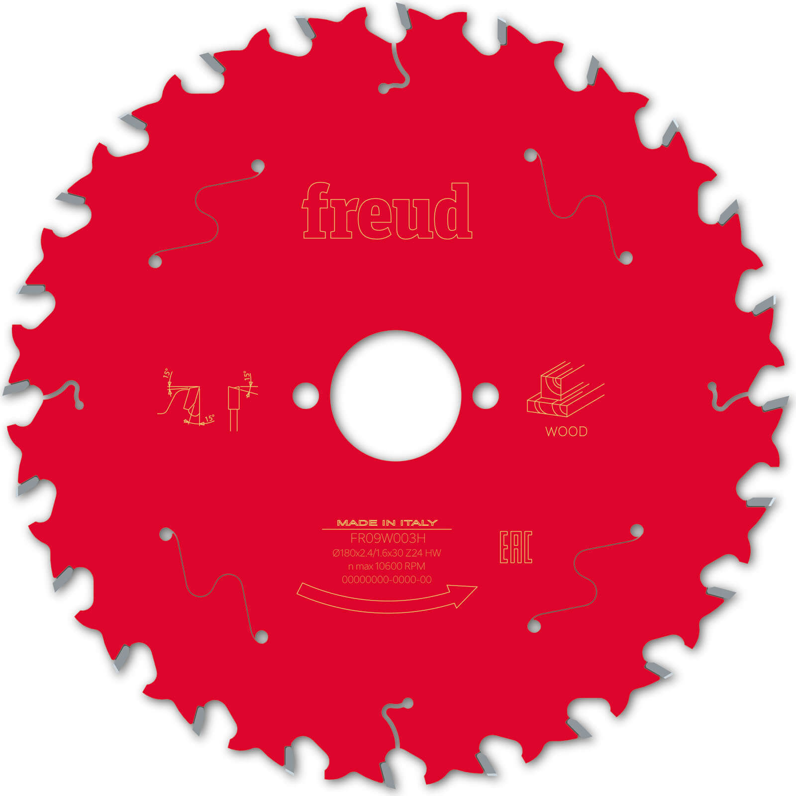 Freud LP30M General Purpose Circular Saw Blade 180mm 24T 30mm Price Comparisons | Compare The Build