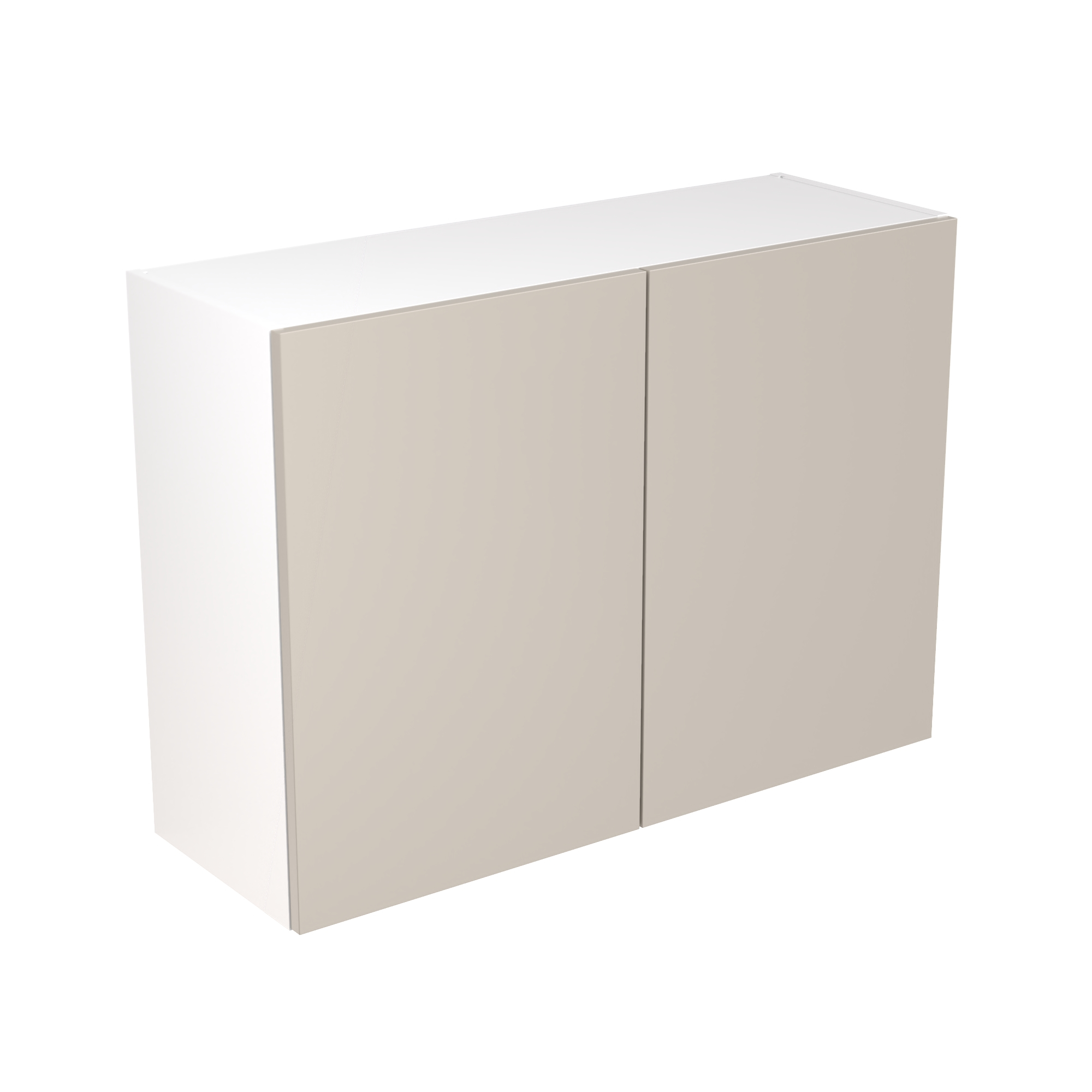 Flatpack Wall Unit Value Slab Standard Matt Light Grey 1000mm - FKKM1215 Price Comparisons | Compare The Build