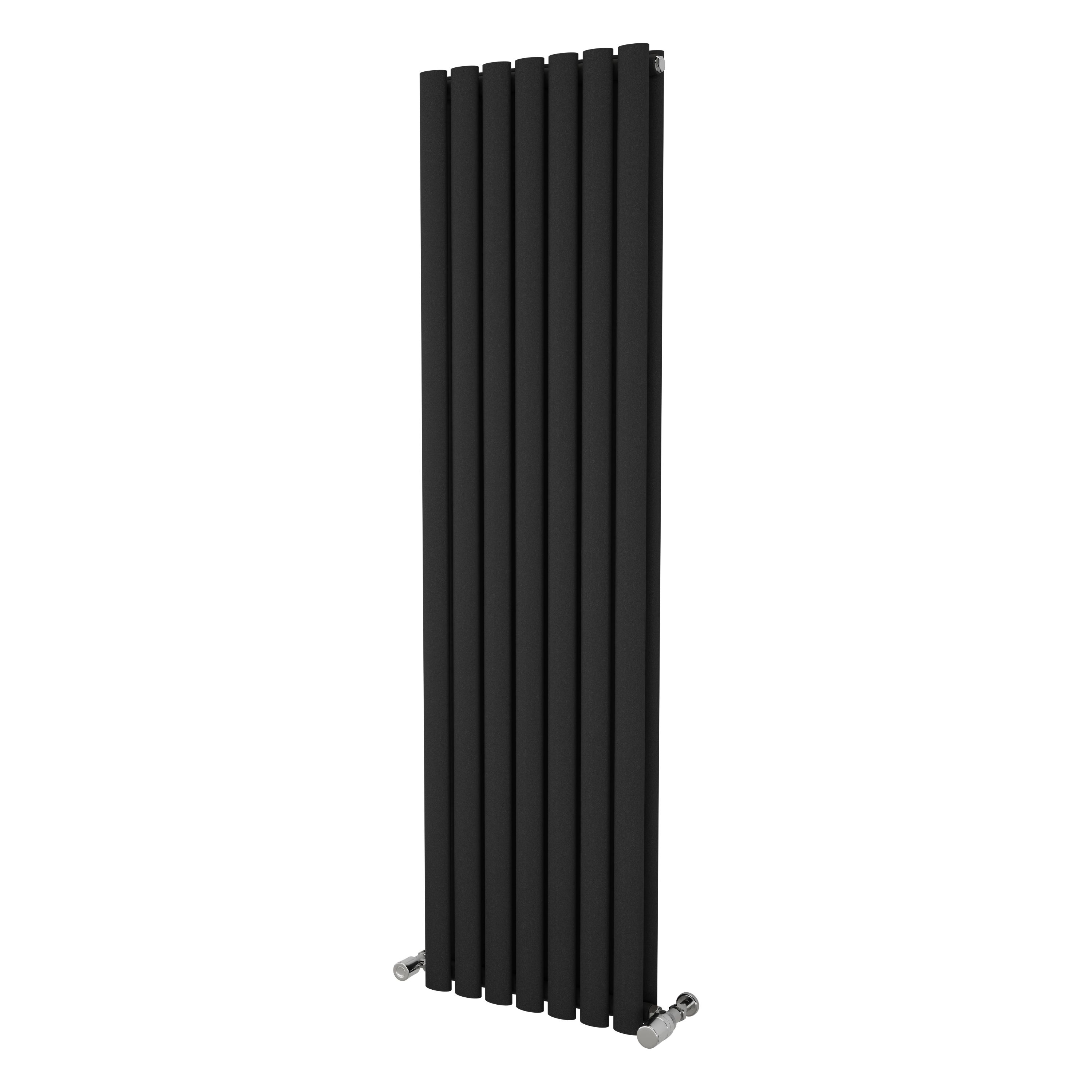 Ximax Champion Duplex Matt Anthracite Vertical Designer Radiator, (W)410mm X (H)1500mm Price Comparisons | Compare The Build