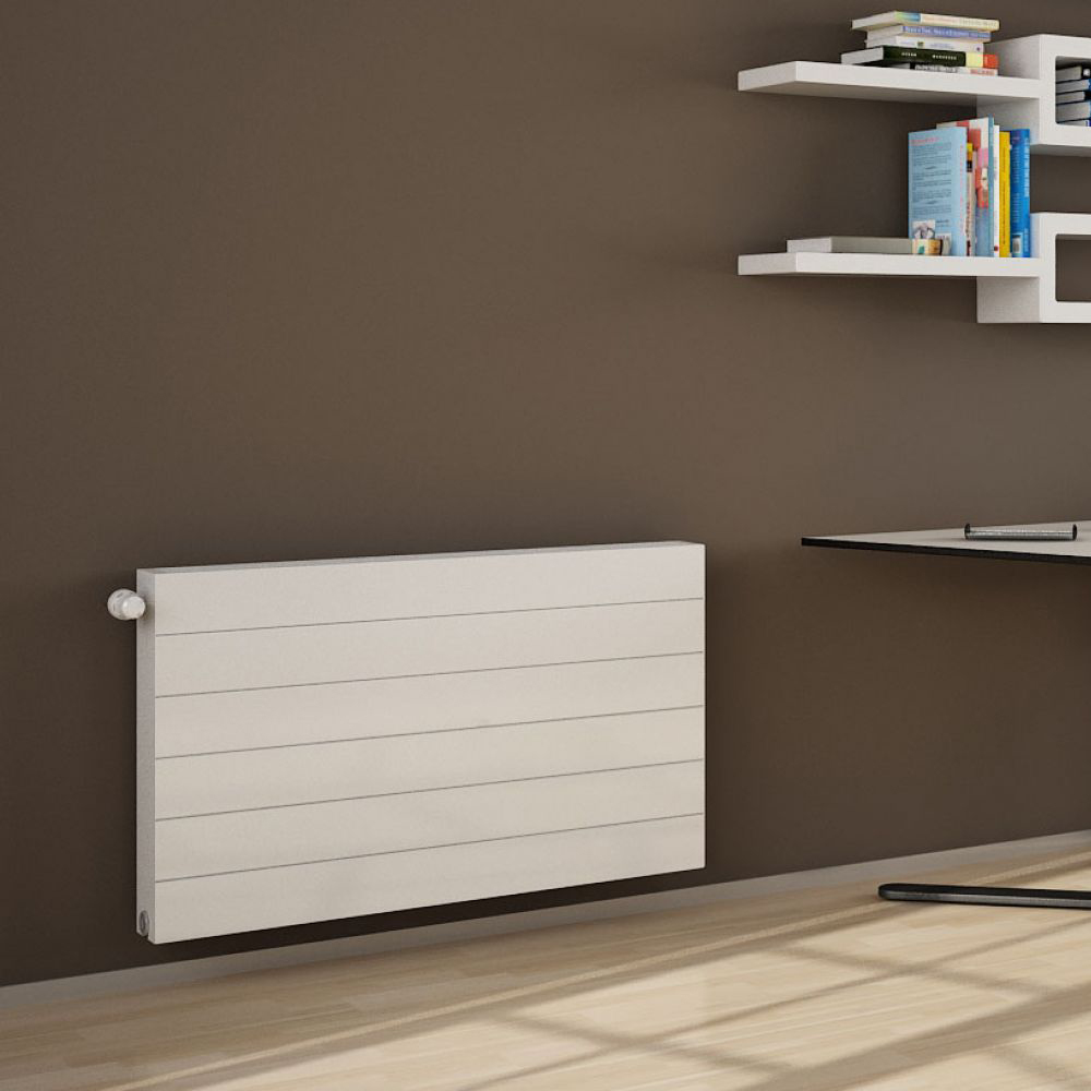 Kartell K-Flat Premium Horizontal Radiator, White, 600mm x 800mm - Single Panel, Single Convector Price Comparisons | Compare The Build