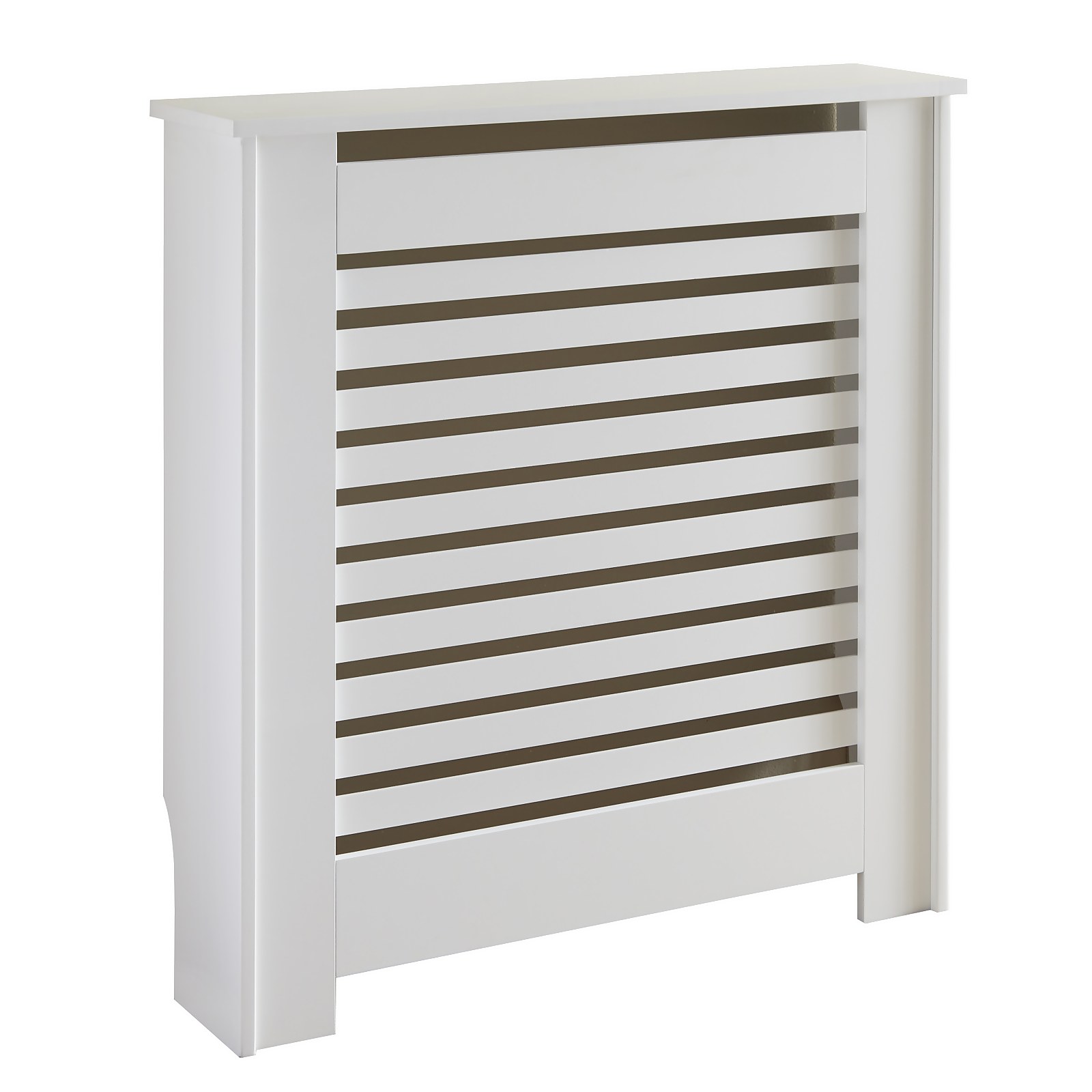 Contemporary Small Radiator Cover - White Price Comparisons | Compare The Build