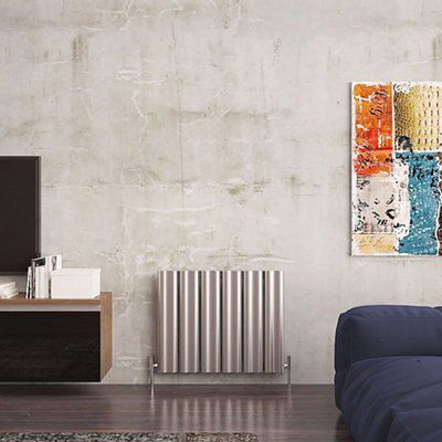 Carisa Wave Horizontal Designer Radiator, (W)745mm (H)600mm Price Comparisons | Compare The Build