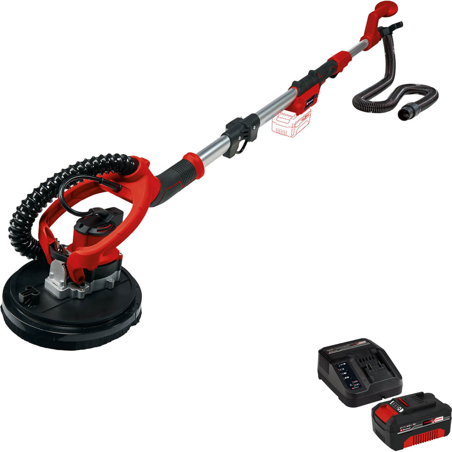 Einhell TE-DW 18/225 Li 18v Cordless 225mm Drywall Sander 1 x 4ah Li-ion Charger No Case Price Comparisons | Compare The Build