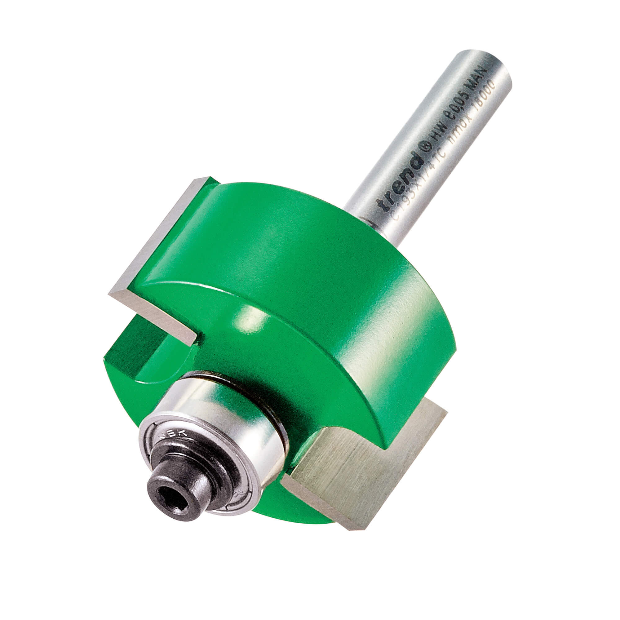 Trend Bearing Self Guided Rebate Router Cutter 31.8mm 15.9mm 1/4" Price Comparisons | Compare The Build