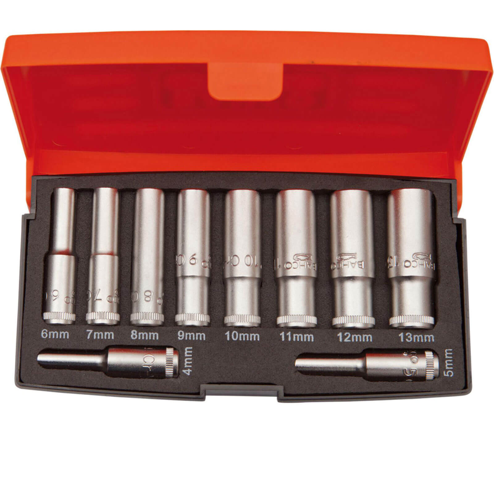 Bahco 10 Piece 1/4" Drive Deep Socket Set Metric 1/4" Price Comparisons | Compare The Build