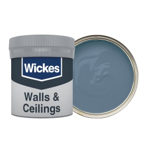 Wickes Vinyl Matt Emulsion Paint Tester Pot - Turkish Blue No.941 - 50ml Price Comparisons | Compare The Build