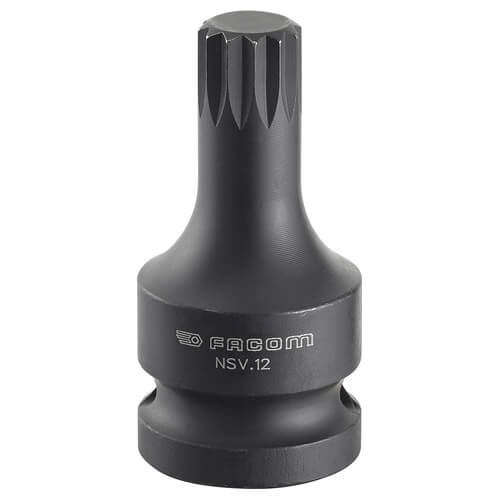 Facom 1/2" Drive XZN Impact Socket Bit 1/2" M12 Price Comparisons | Compare The Build