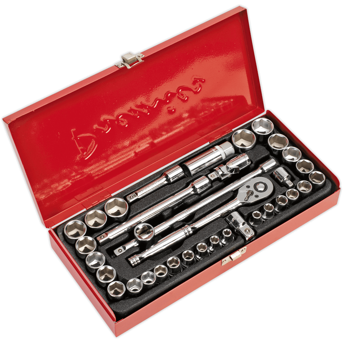 Sealey 35 Piece 3/8" Drive Socket Set Metric and Imperial 3/8" Price Comparisons | Compare The Build