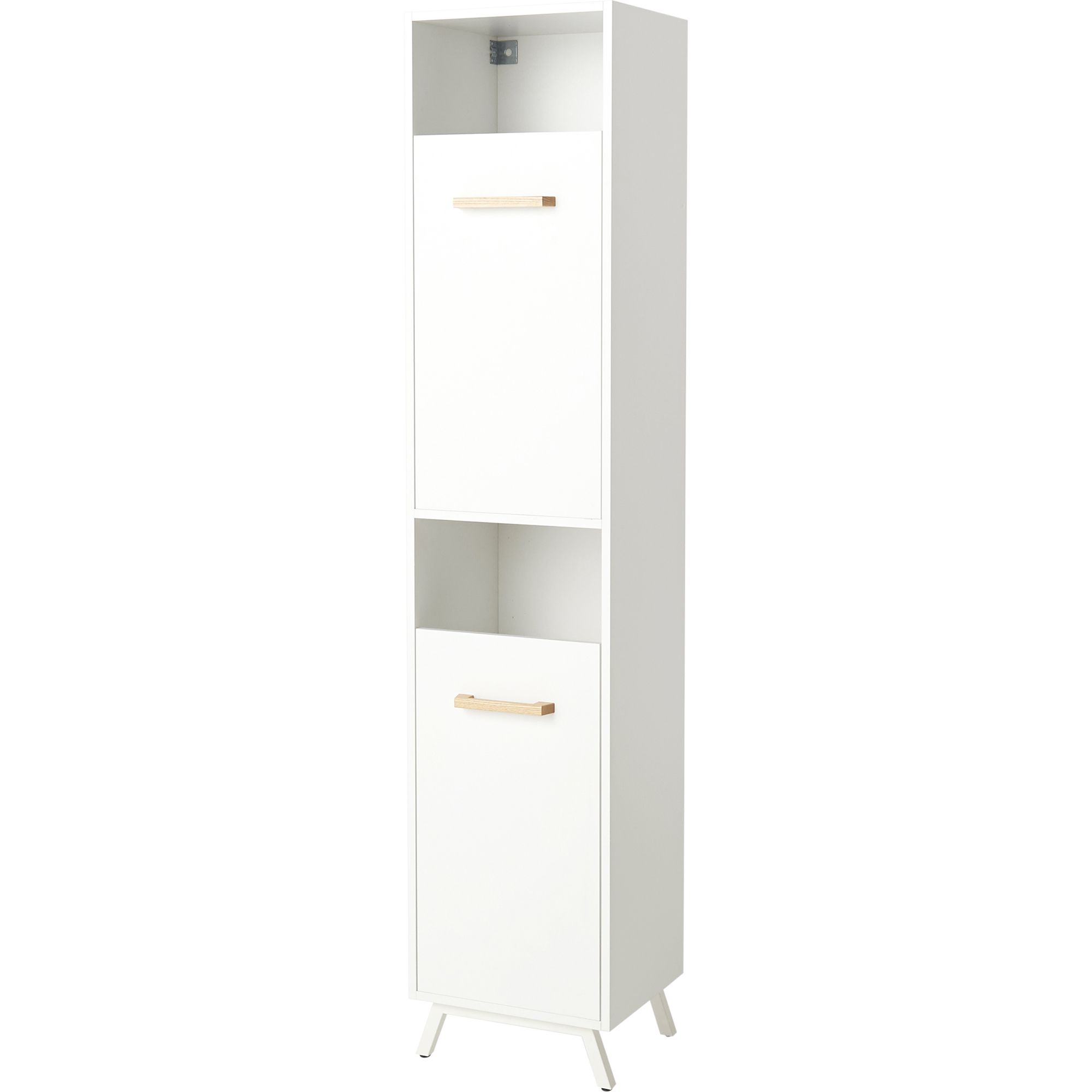 GoodHome Ladoga White Foil-Wrapped Chipboard Freestanding Shelving, (L)400mm (D)360mm (H) 1900mm | Compare The Build