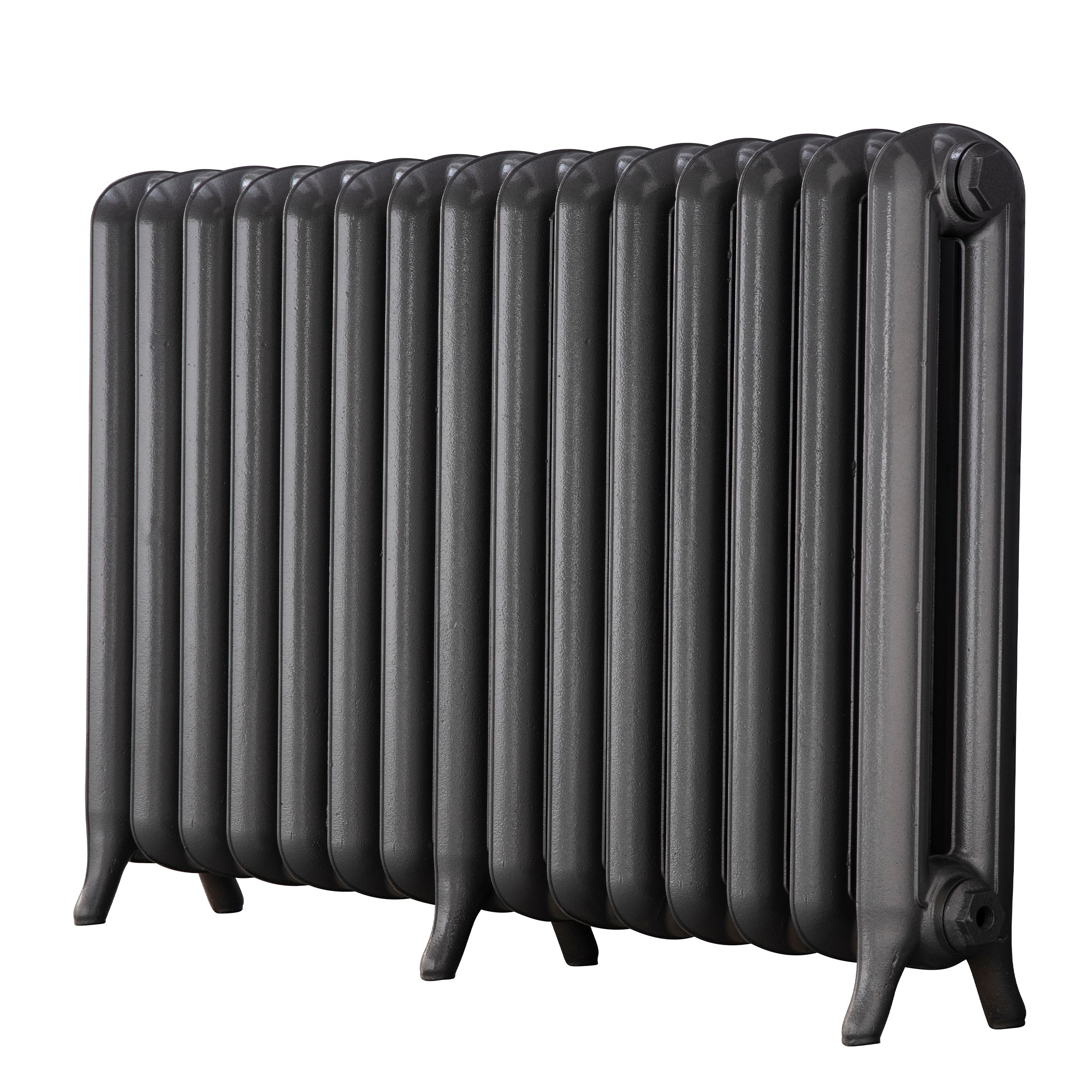 Arroll Princess Cast Iron Pewter 15 Column Radiator, (W)1174mm X (H)549mm Price Comparisons | Compare The Build