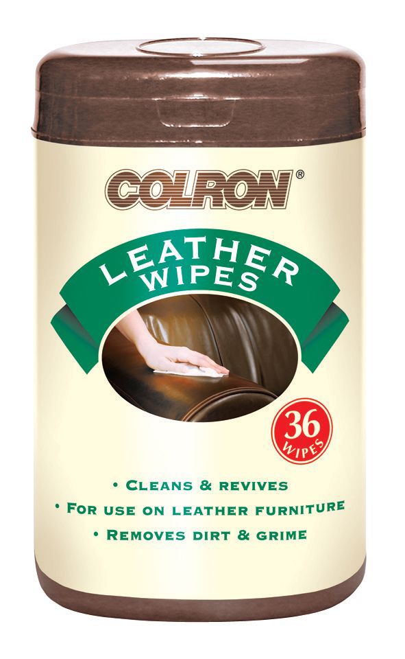 Colron Unscented Leather Wipes, Pack Of 36 | Compare The Build