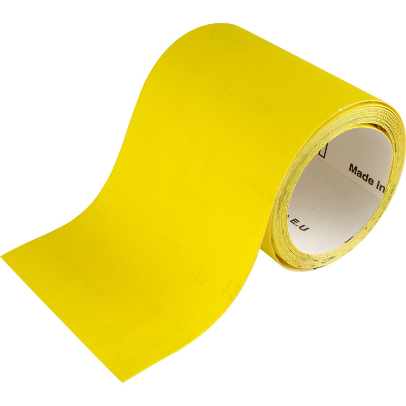 Norton Flexovit Sanding Roll 115mm x 10m 60 Grit in Yellow Aluminium Oxide Price Comparisons | Compare The Build