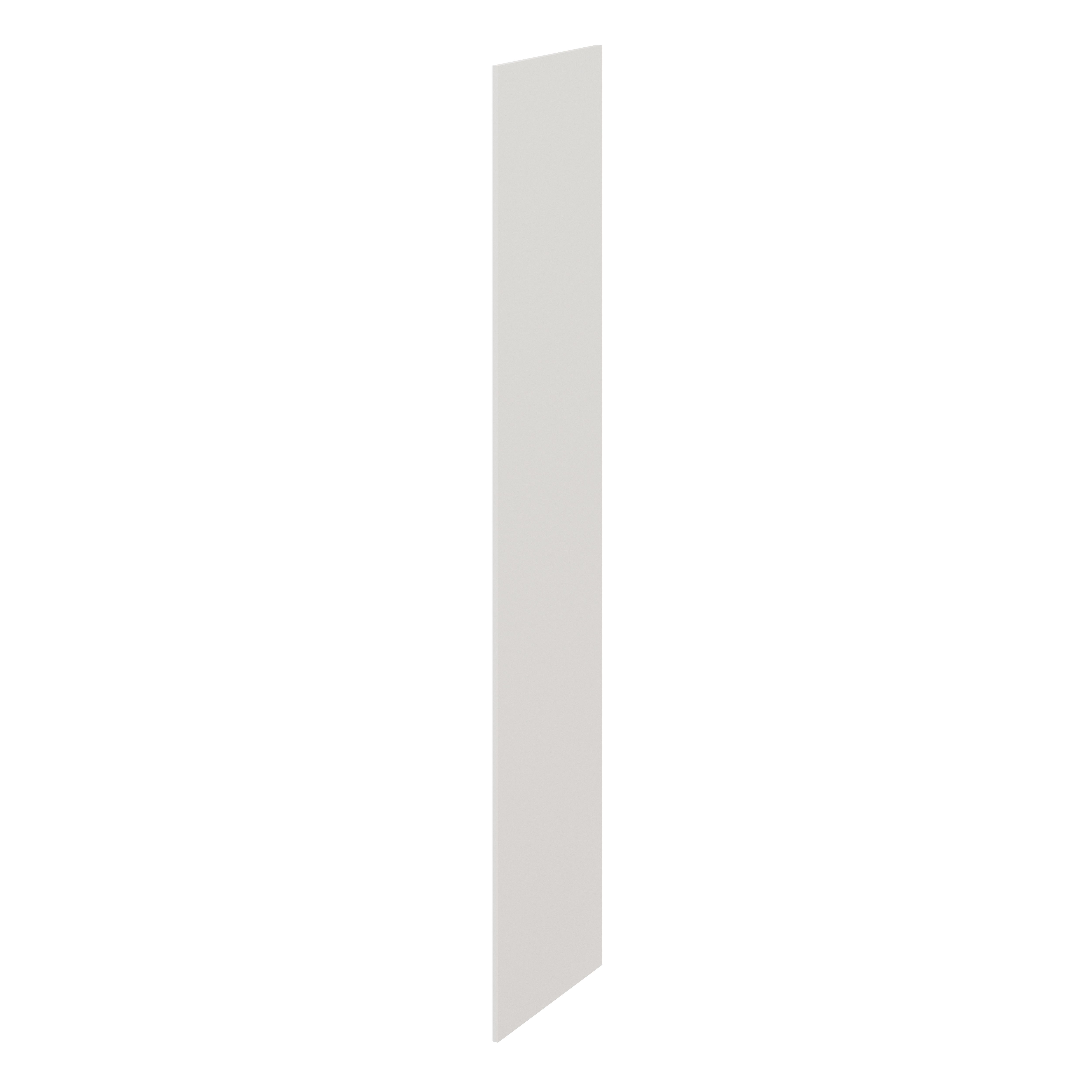 GoodHome Atomia White End Panel, (H)2600mm (W)580mm Price Comparisons | Compare The Build