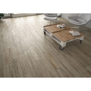 Wickes Mercia Grey Wood Effect Wall & Floor Tile - 150 x 600mm | Compare The Build