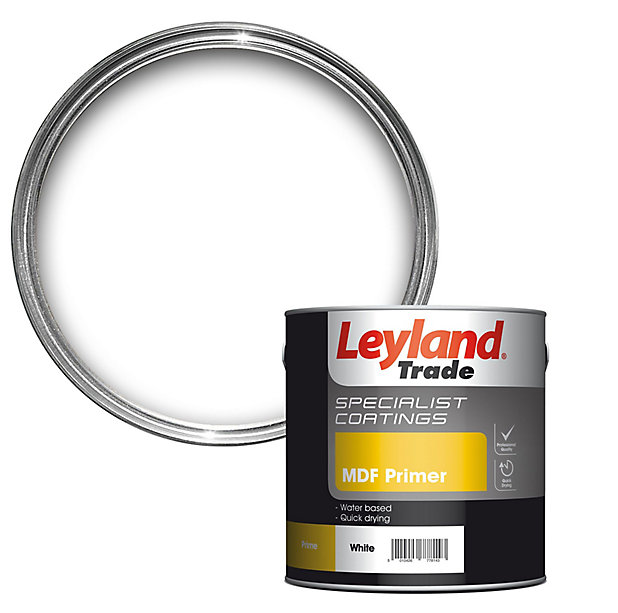 Leyland Trade Specialist White MDF Primer, 750ml Price Comparisons | Compare The Build