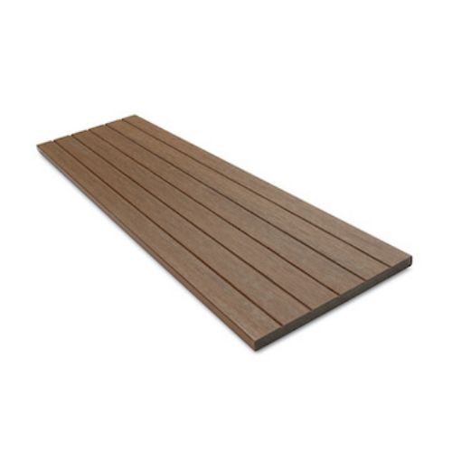 Forma Composite Decking Flat Trim - 150mm x 2900mm Spiced Oak Price Comparisons | Compare The Build