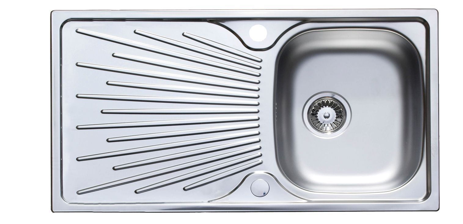 Astracast Sunrise 1 Bowl Satin Stainless Steel Sink & Drainer Price Comparisons | Compare The Build