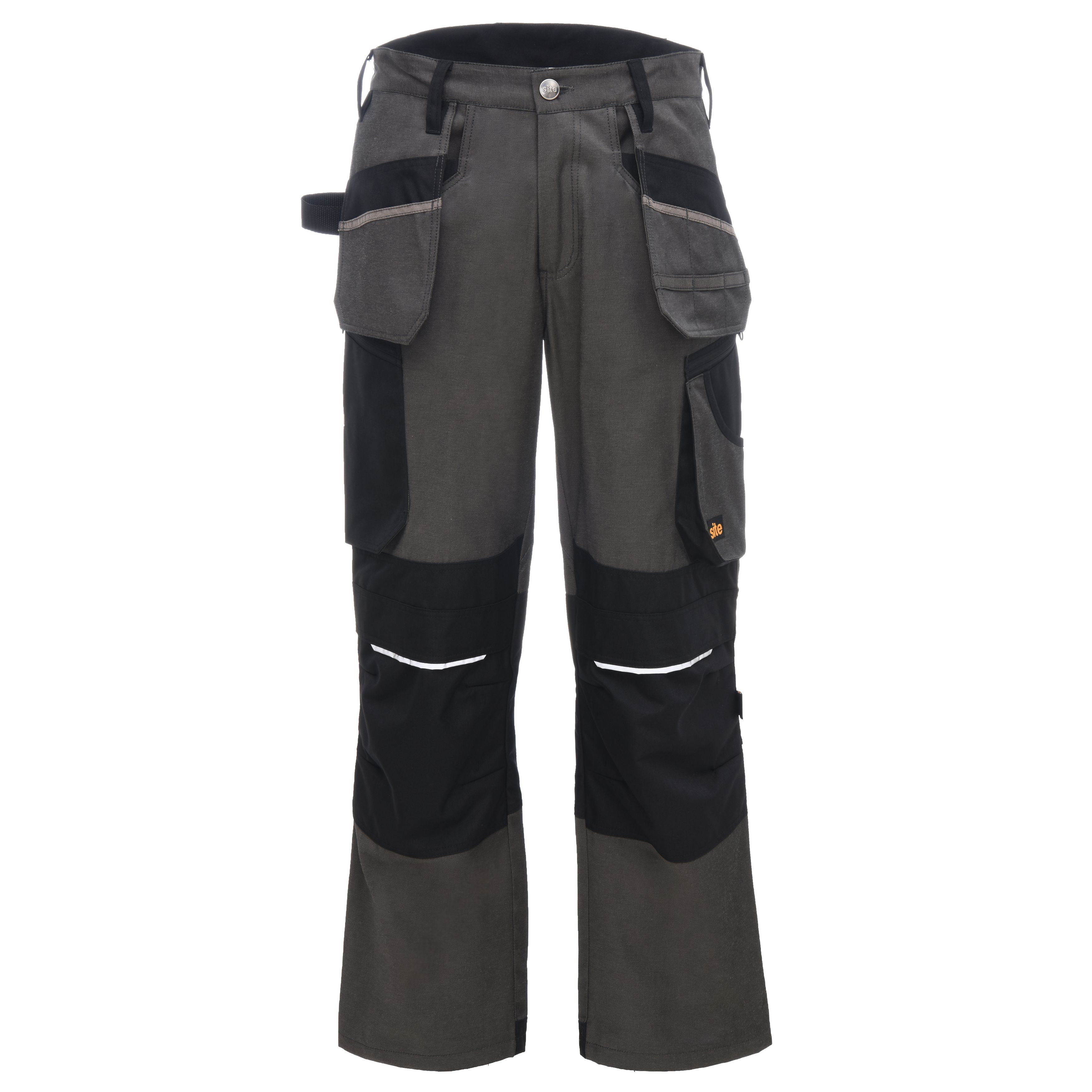 Site Tanuki Black & Grey Trousers, W34" L32" Price Comparisons | Compare The Build