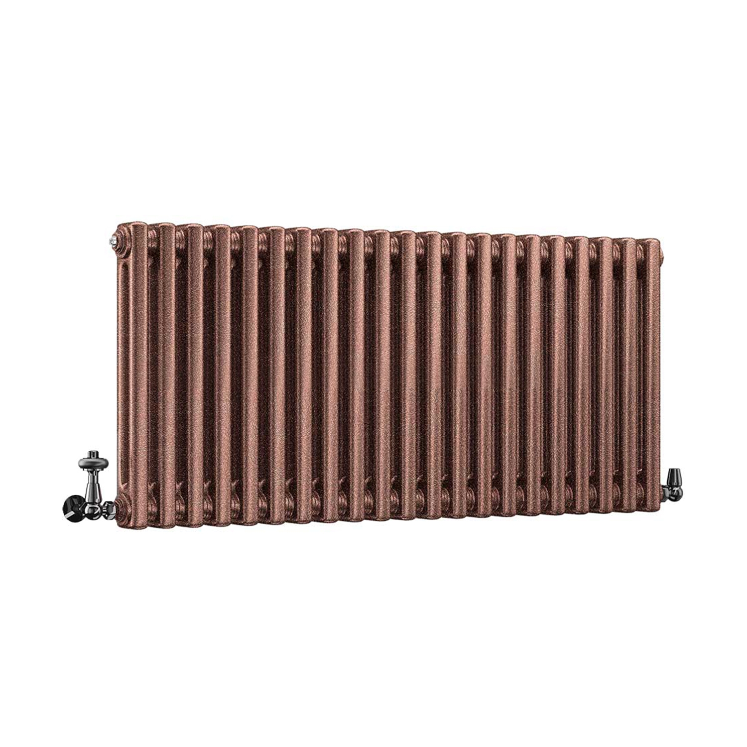 DQ Modus 2 Column Horizontal Radiator, Historic Copper, 500mm x 1220mm Price Comparisons | Compare The Build