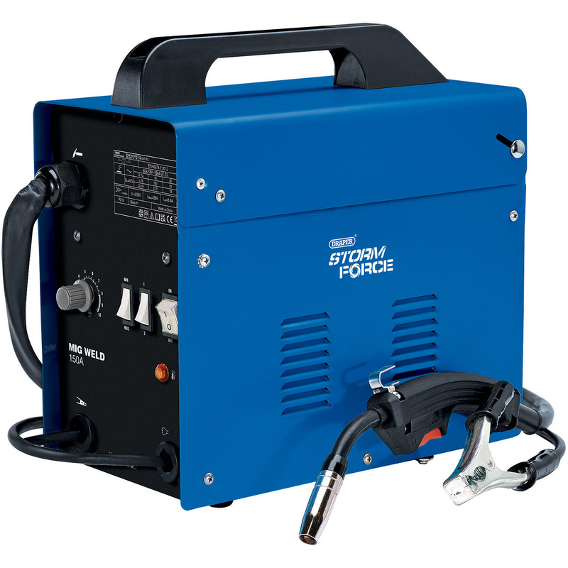 Draper Storm Force Gasless MIG Welder, 150A 230V Price Comparisons | Compare The Build