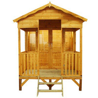 10X8 Beach Hut On Platform Hd Price Comparisons | Compare The Build