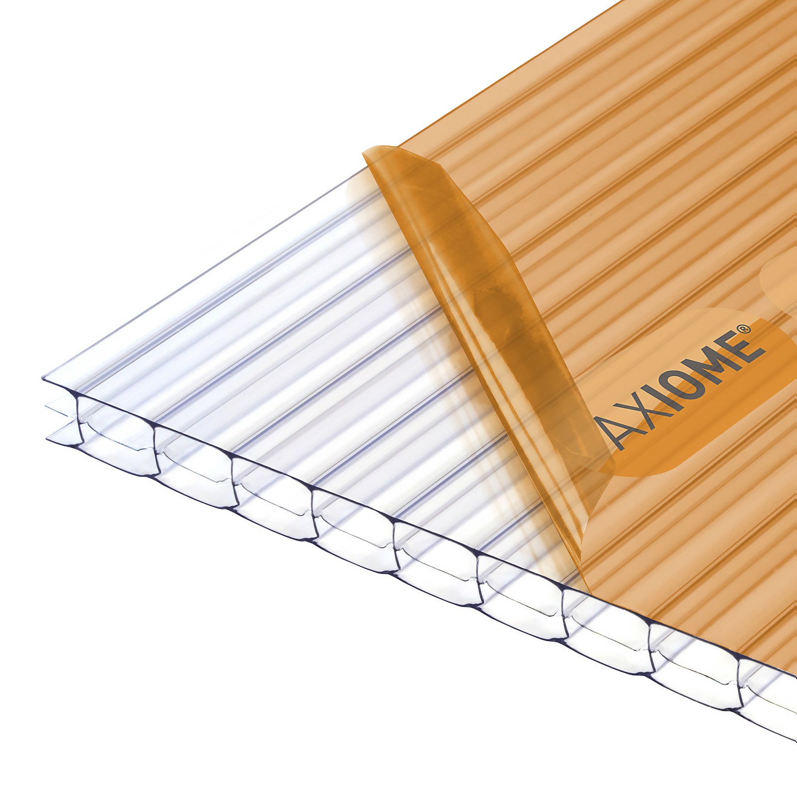 Axiome® Clear 16mm Twinwall Glazing Sheets  690W x 1000L mm Price Comparisons | Compare The Build