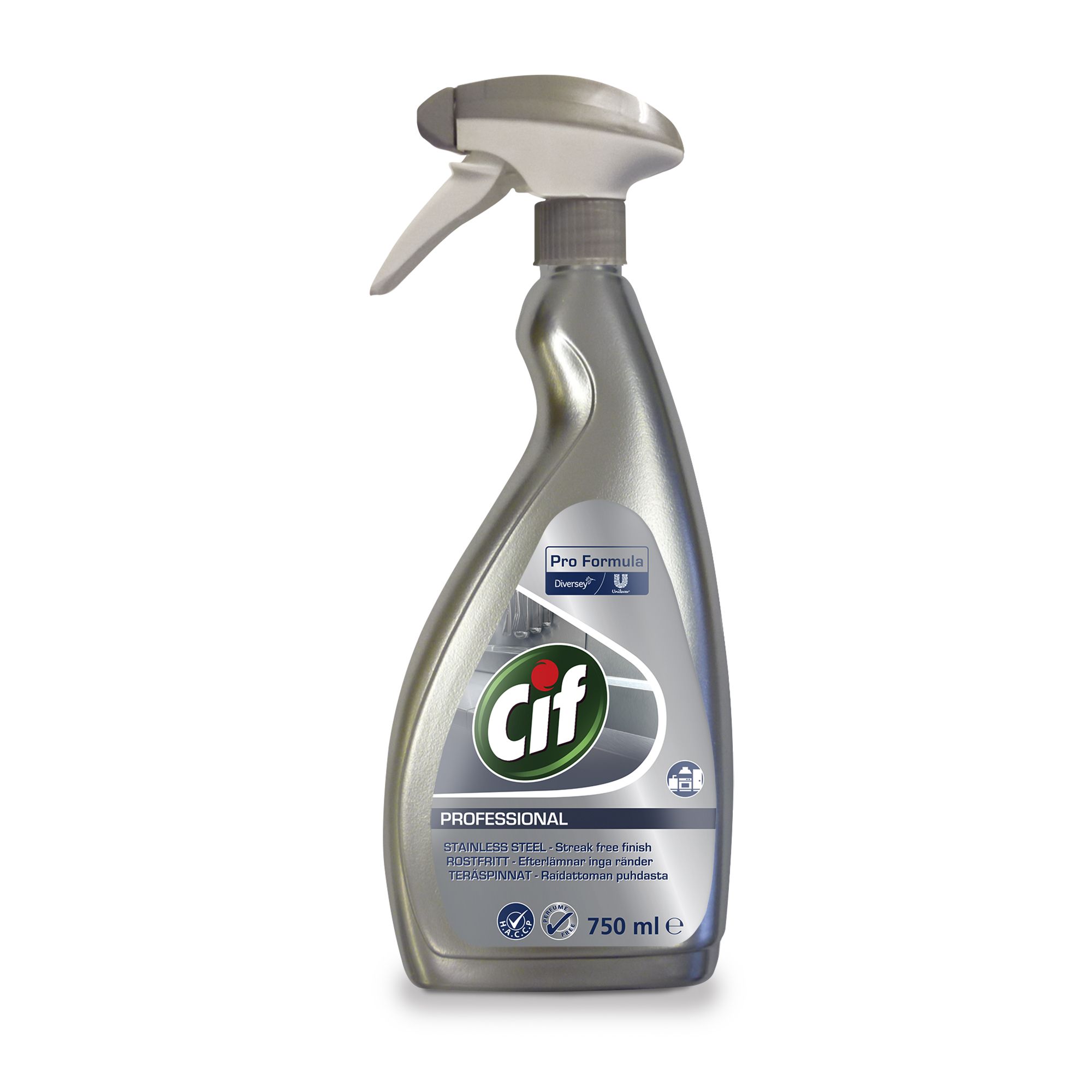 Cif Professional Unscented Stainless Steel Cleaner, 750Ml Price Comparisons | Compare The Build