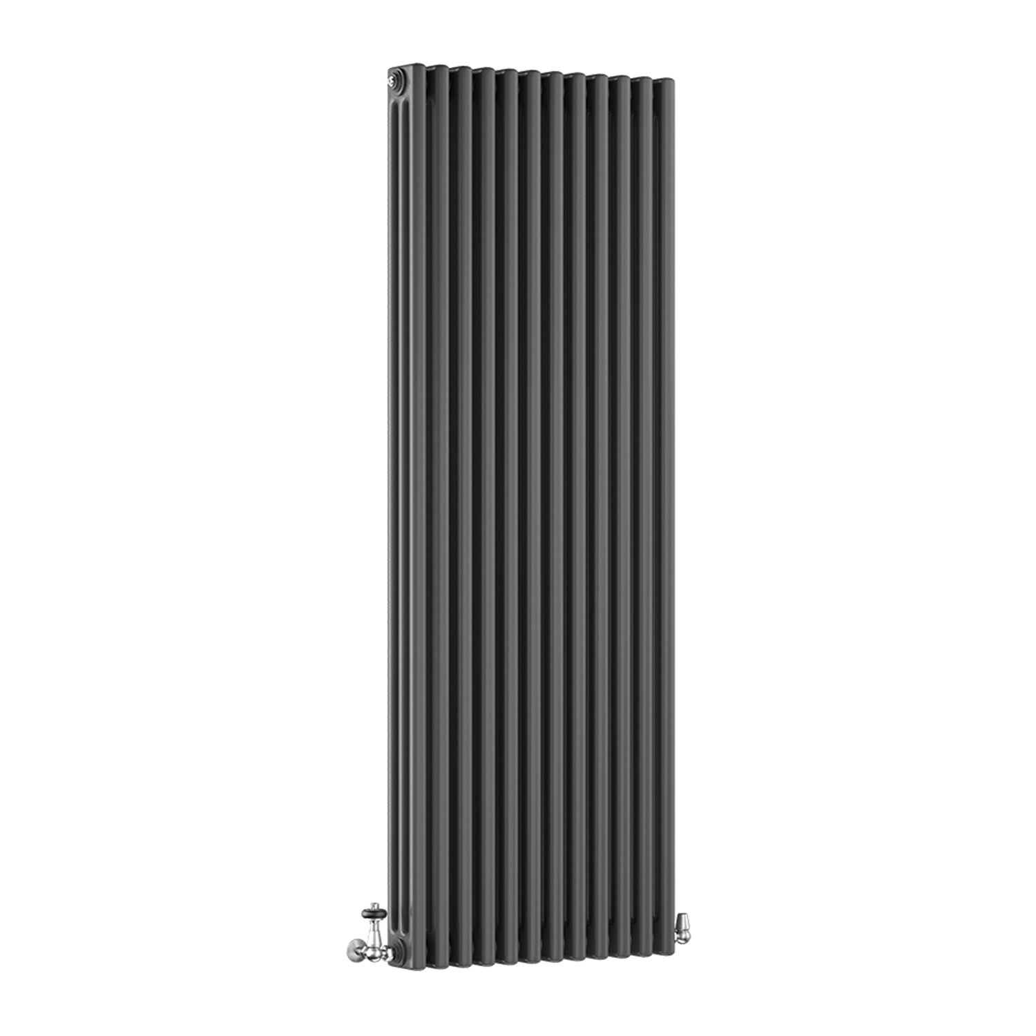 DQ Modus 3 Column Vertical Radiator, Slate Grey, 1800mm x 392mm Price Comparisons | Compare The Build