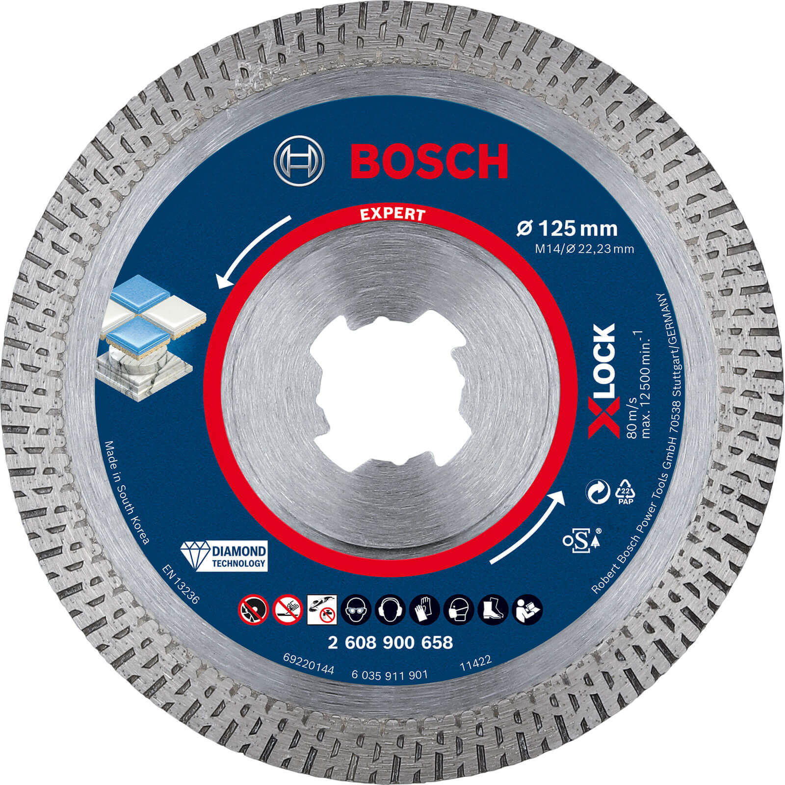 Bosch Expert X Lock Best Diamond Cutting Disc for Hard Ceramics 125mm 1.6mm 22mm Price Comparisons | Compare The Build