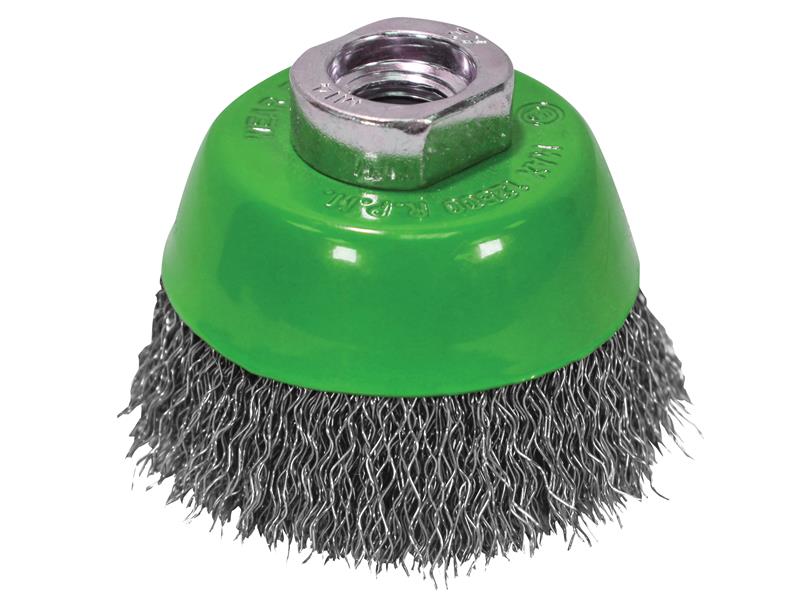 Faithfull FAIWBC75S Wire Cup Brush 75mm M14x2, 0.30mm Stainless Steel Wire Price Comparisons | Compare The Build