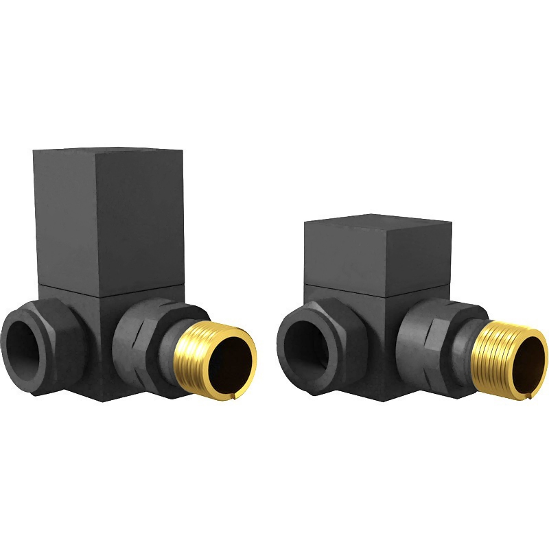 Radvalves UK Manual Valves, Square, Anthracite Corner | Compare The Build