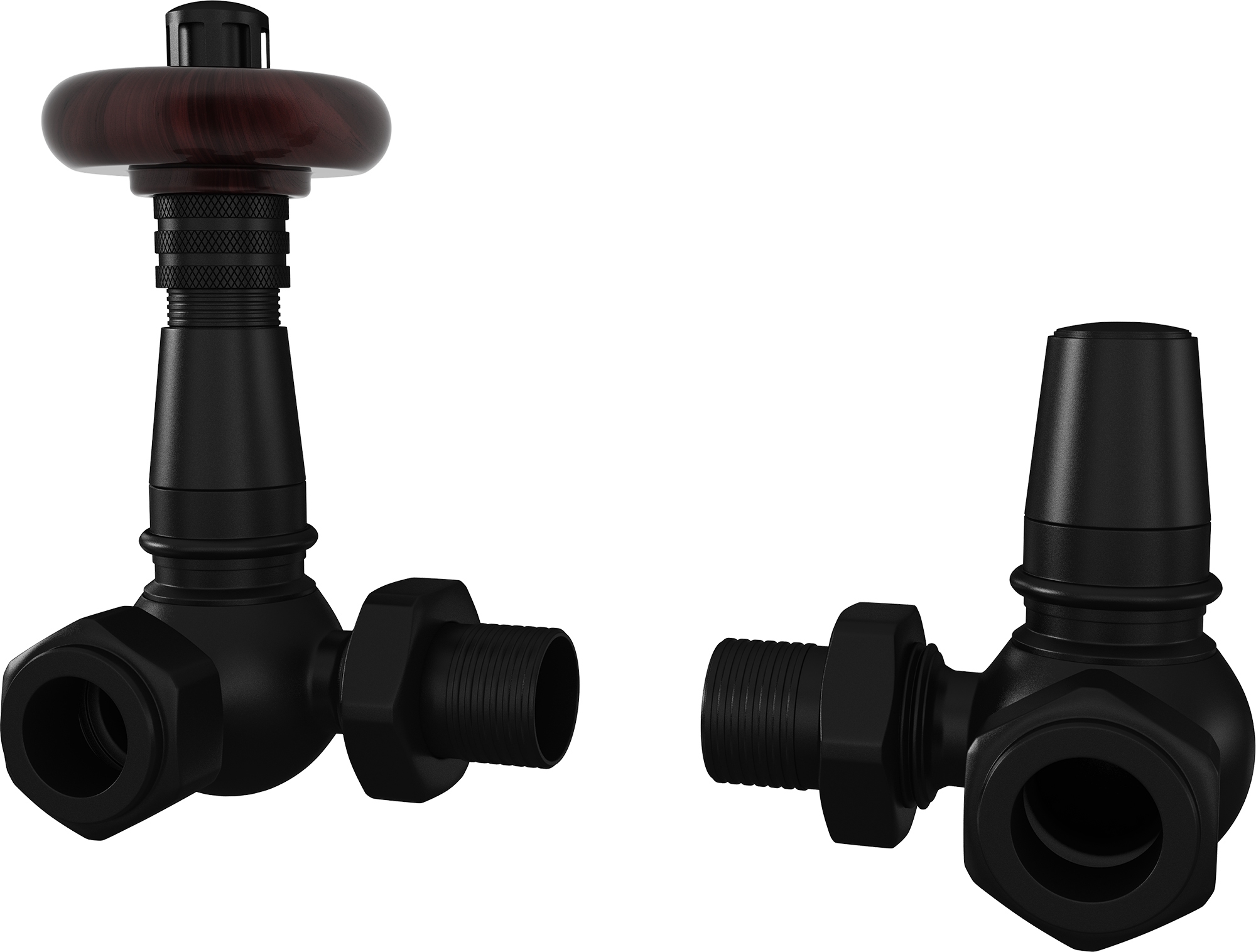 Trade Direct Thermostatic Valves, Heritage, Black Corner Price Comparisons | Compare The Build