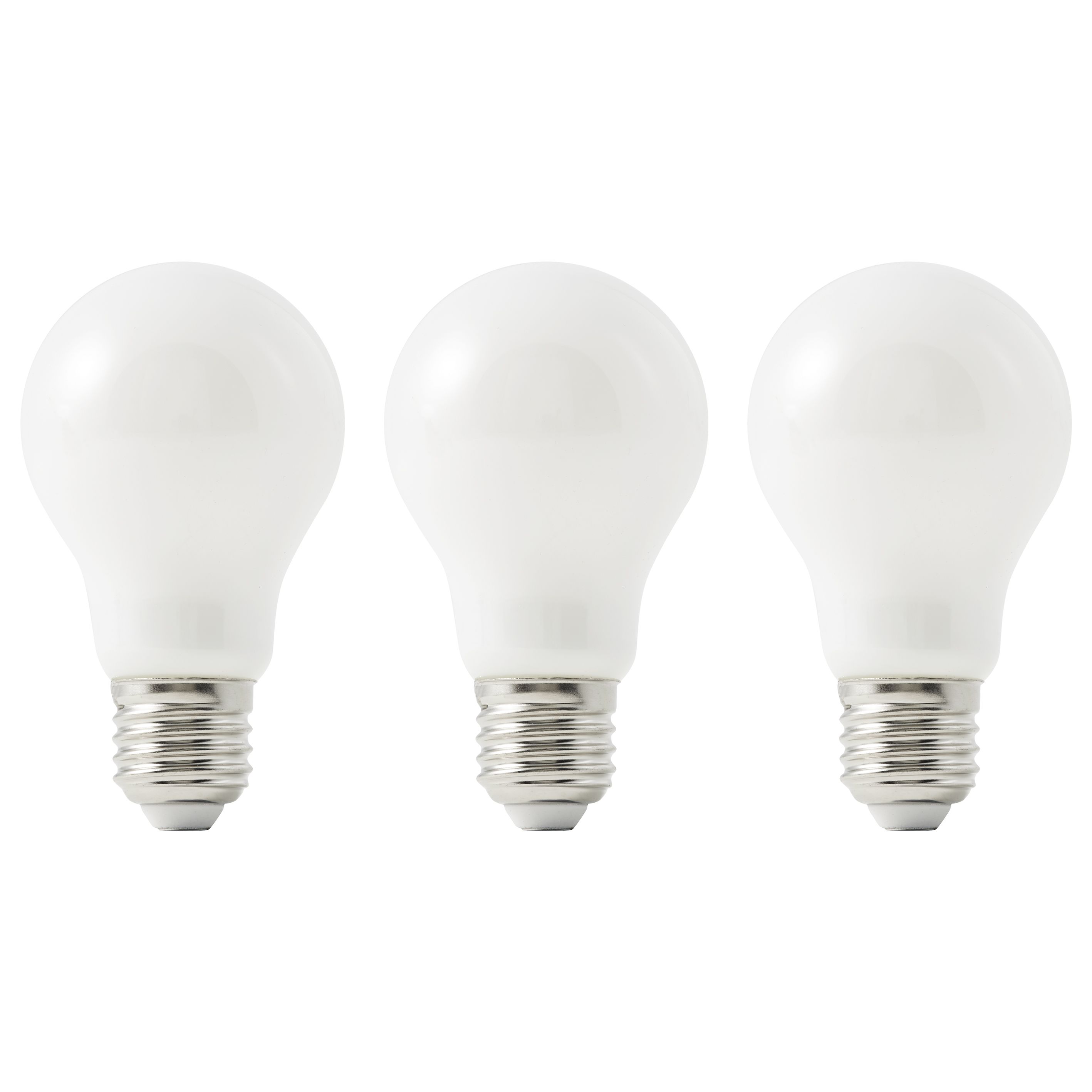 Diall E27 8W 806Lm Gls Warm White Led Light Bulb, Pack Of 3 Price Comparisons | Compare The Build