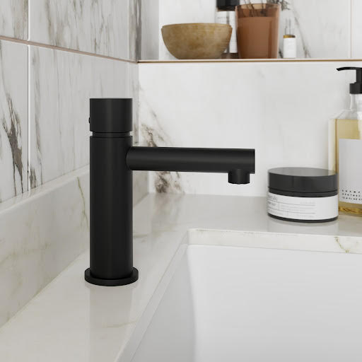 Vitusso Rimini Basin Mixer Tap - Matt Black Price Comparisons | Compare The Build