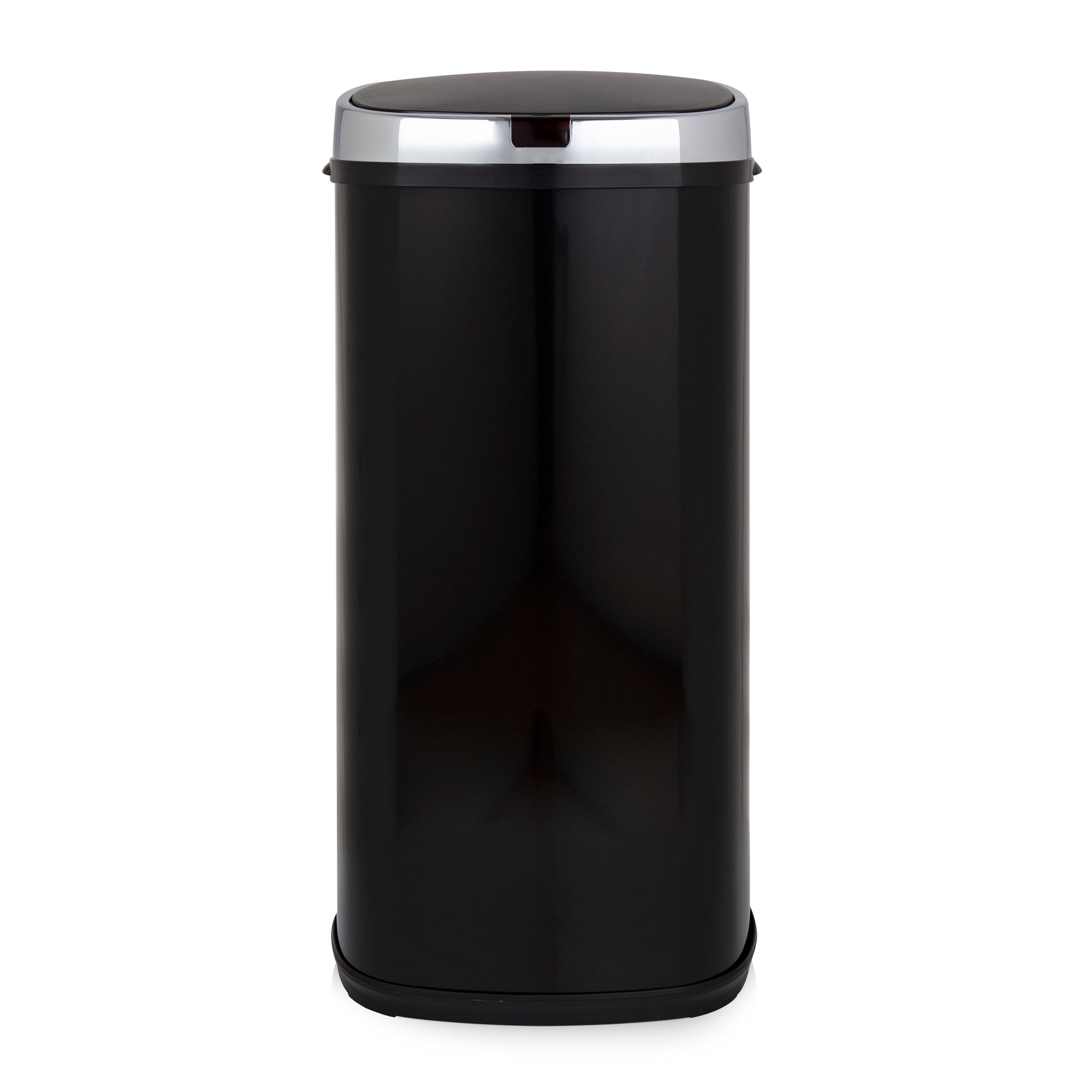 Morphy Richards Black Metallic Effect Stainless Steel Square Kitchen Sensor Bin, 50L Price Comparisons | Compare The Build