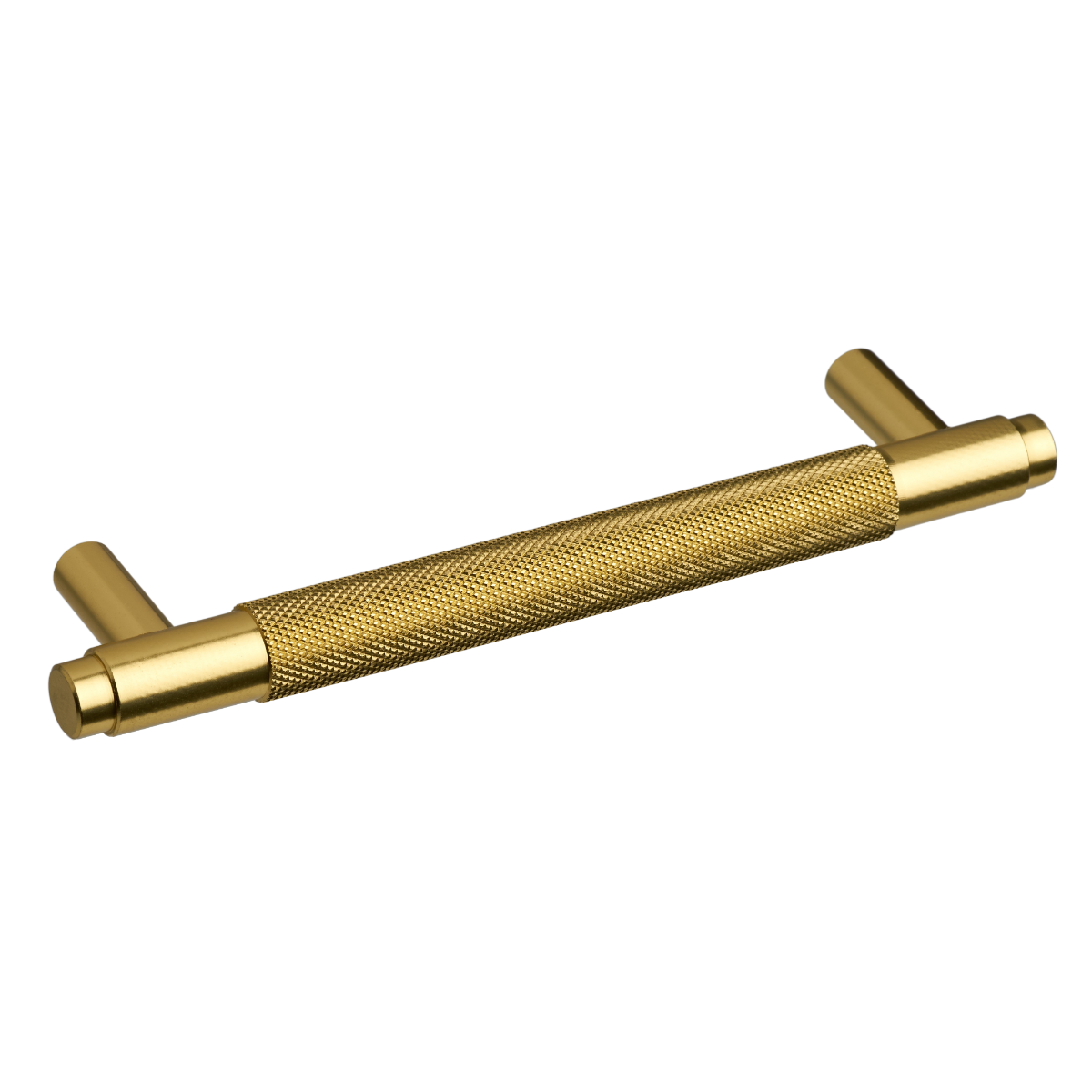 Marleybone Knurled Cabinet T-Bar Handle 128mm Brushed Brass Price Comparisons | Compare The Build