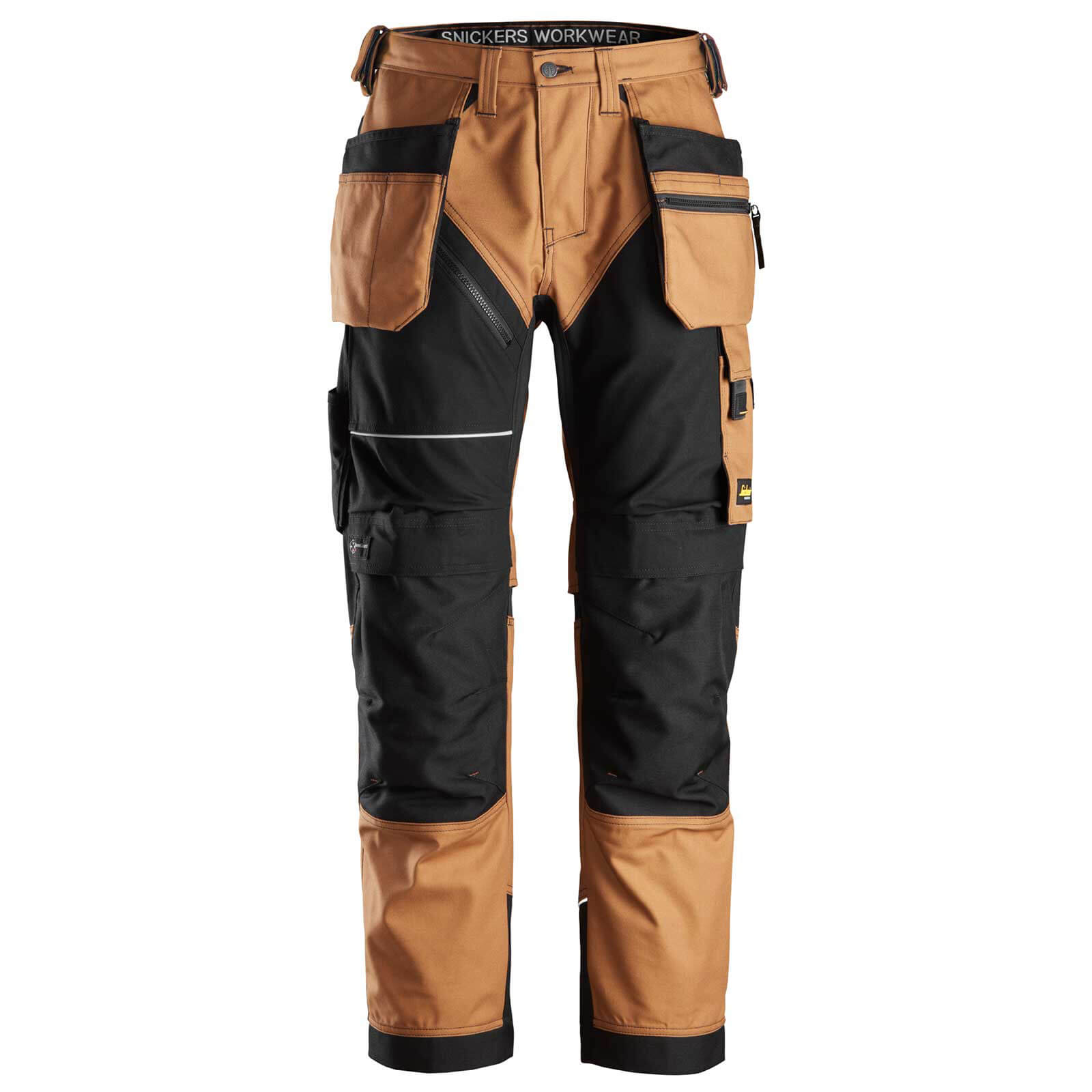 Snickers 6214 Ruff Work Canvas Trousers Holster Pockets Brown / Black 38" 30" Price Comparisons | Compare The Build