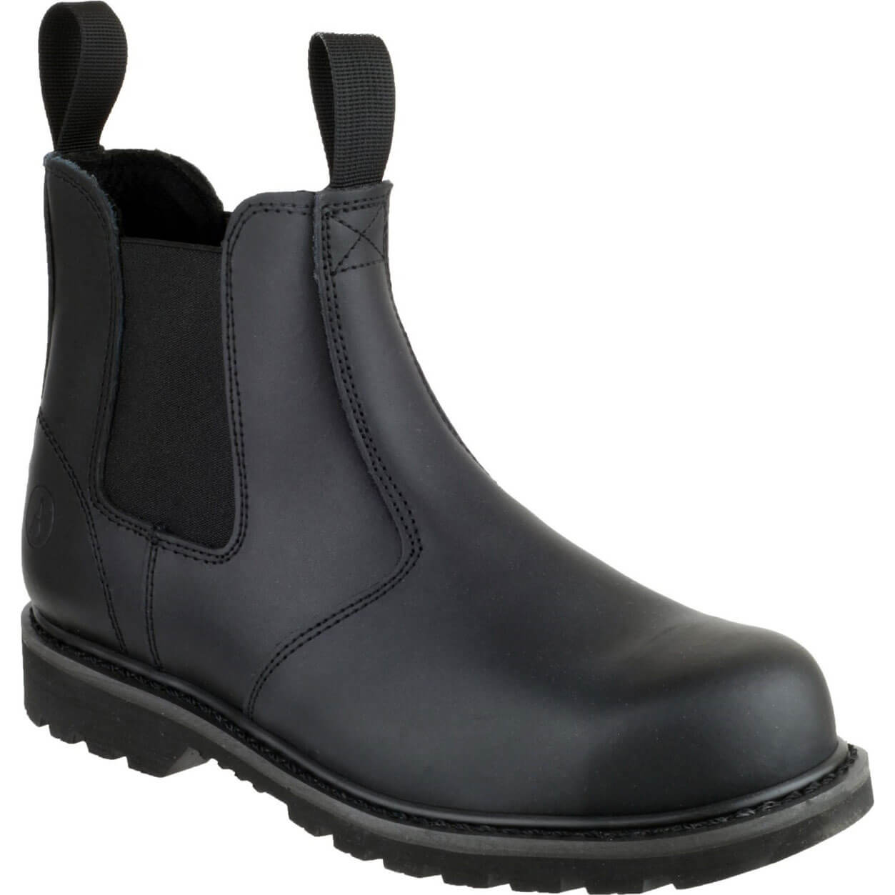 Amblers Mens Safety FS5 Goodyear Welted Pull On Safety Dealer Boots Black Size 6 Price Comparisons | Compare The Build