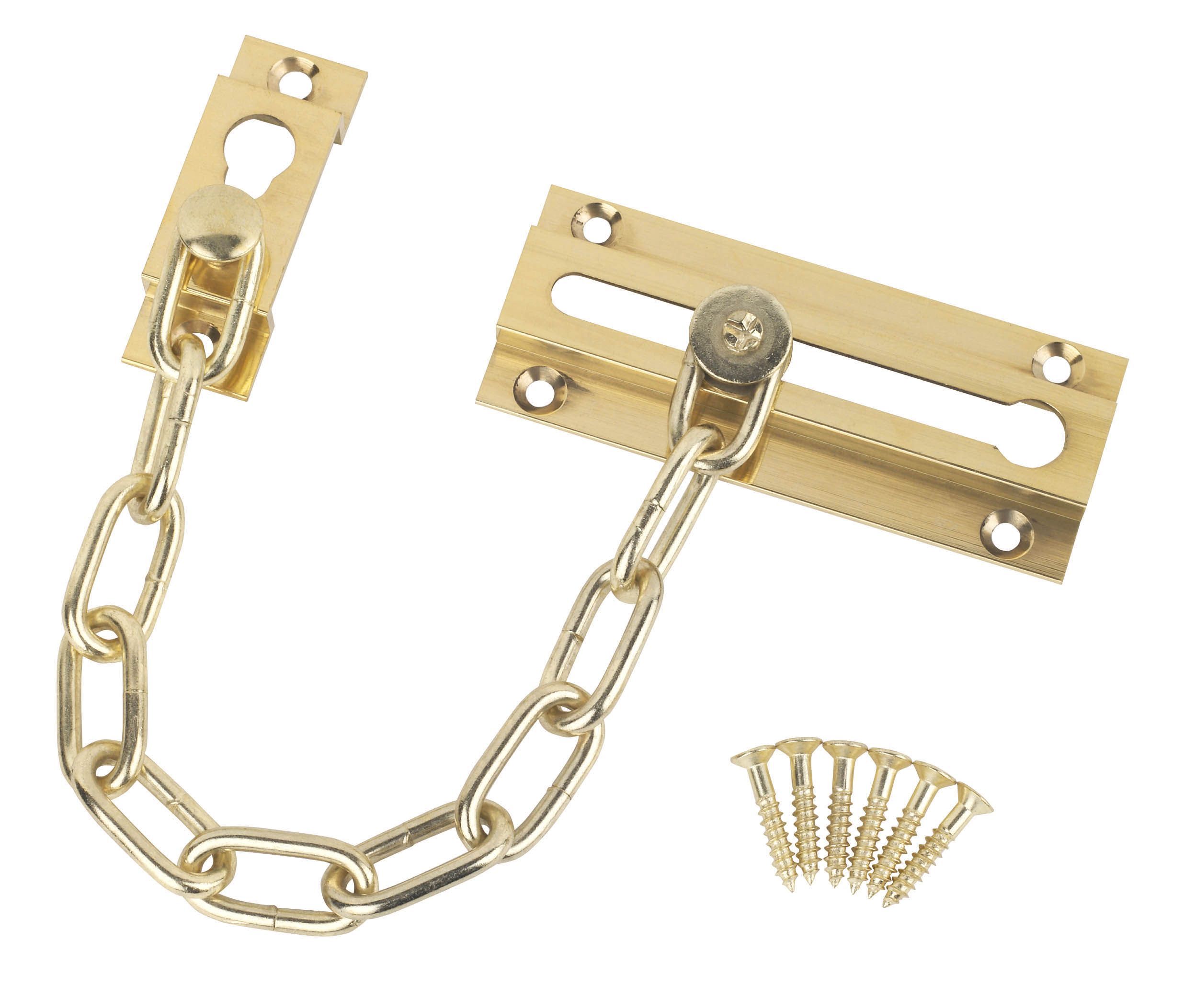 Smith & Locke Brass Effect Door Chain Price Comparisons | Compare The Build