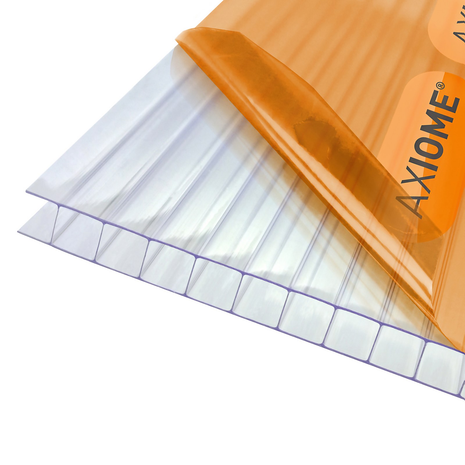 Axiome® Clear 10mm Twinwall Glazing Sheets  690 x 5000mm Price Comparisons | Compare The Build